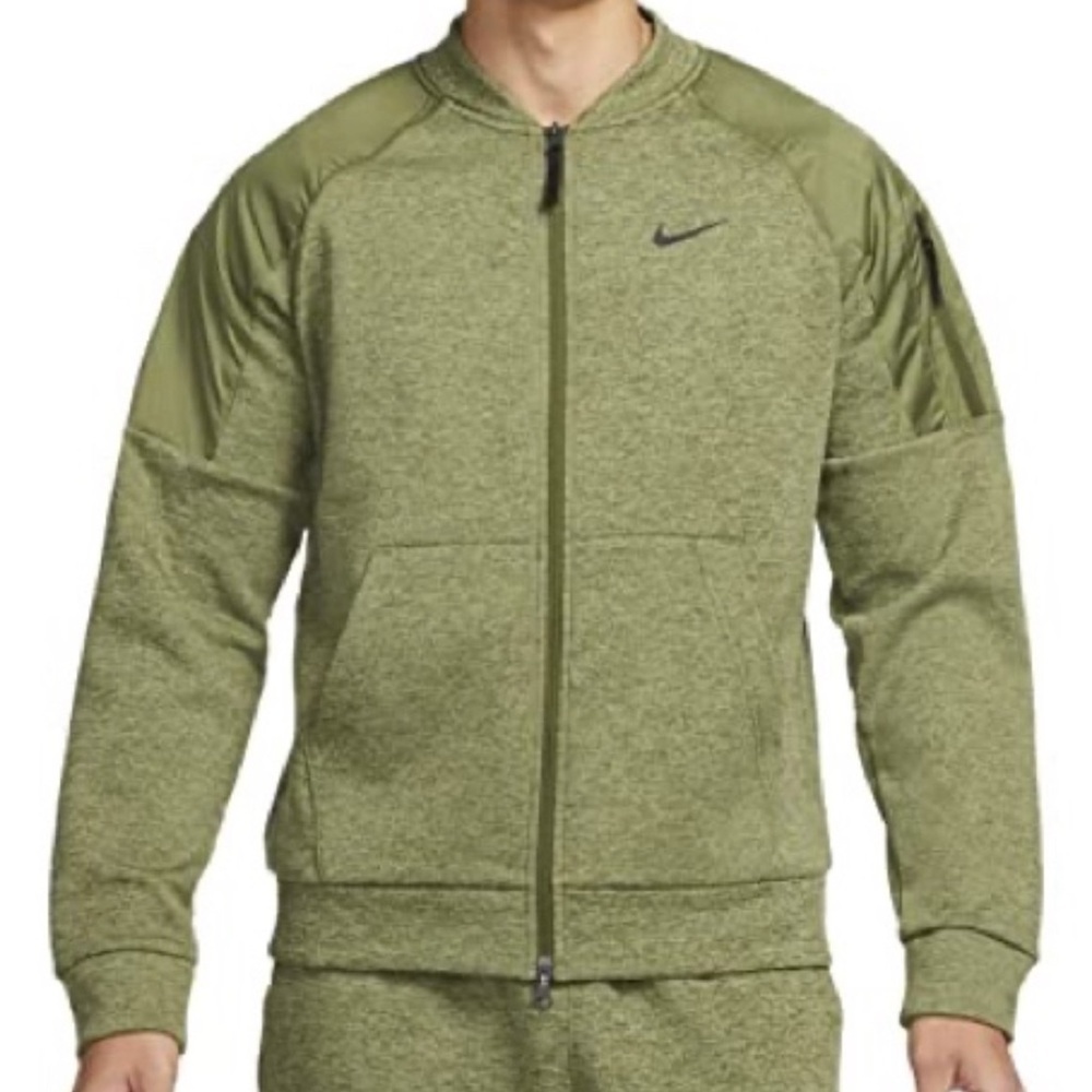 Nike Therma-FIT Men's Training Full-Zip Bomber Jacket Size Small